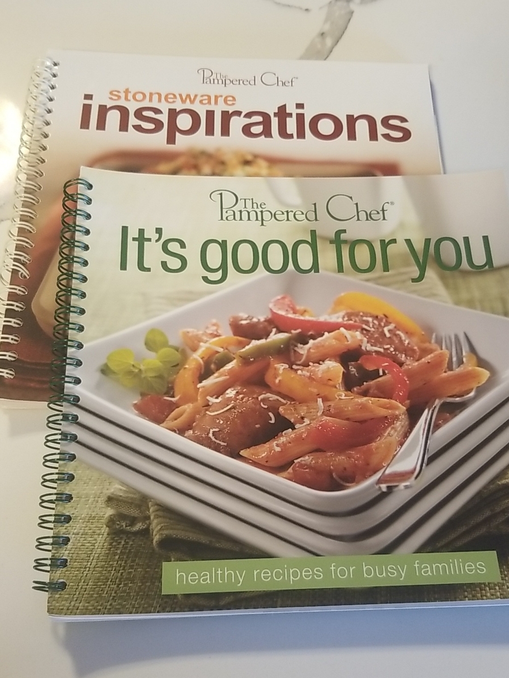 The Pampered Chef Cookbooks